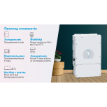 Комплект системи безперебійного живлення Deye SUN-12K-SG04LP3-EU + Dyness DL5C